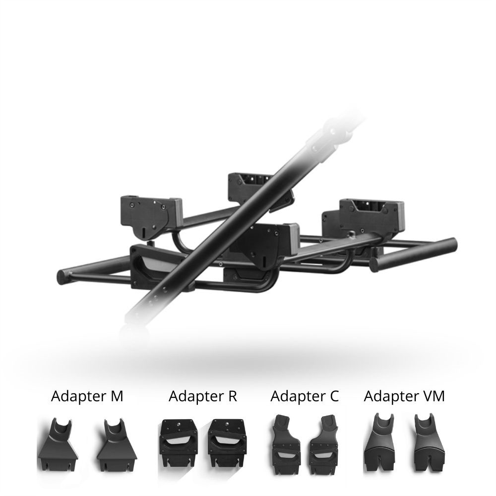 Adapter Duo för TWIN Royal och bilbarnstol